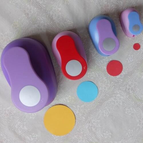 Free Shipping 16mm-73mm Circle shape craft punch cortador de papel de scrapbook paper foam school manual DIY Round hole punches