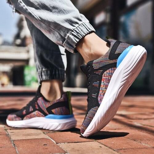 De Casual leisure sneakers Mens on s mesh mens para fashion comfortable men sale Sneakers sapato Light Fashion 2020 casuales 39