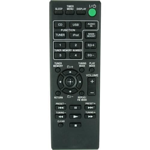 Remote Control For Sony RM-AMU212 RM-AMU216 SS-SBT20 CMT-X3CD RM-AMU185 RM-AMU184 RM-AMU186 MHC-EC619IP Mini Hi-Fi Audio System