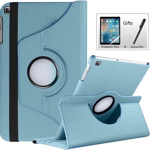 For Samsung Galaxy Tab A7 10.4 Inch Model SM-T500/505/507 360 Degree Rotating Adjustable Stand Cover Case with Auto Wake/Sleep