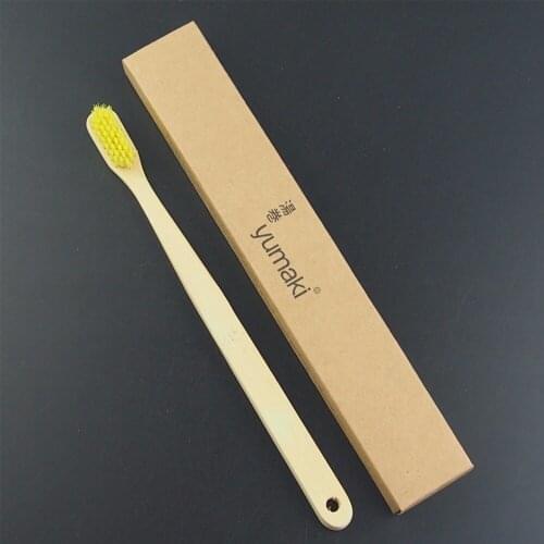 DR.PERFECT 4 Pcs/lot Bamboo Toothbrush Natural Soft Toothbrush Bamboo Charcoal Brush Oral Care adult tooth brush Bamboo