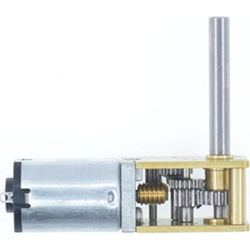 DC 3V 6V 12V Micro Gear Motor 30/60/120 RPM Low Speed Gear Motor 3mm shaft N20 Electric Mini Reducer Motor Reduction Gear Motor
