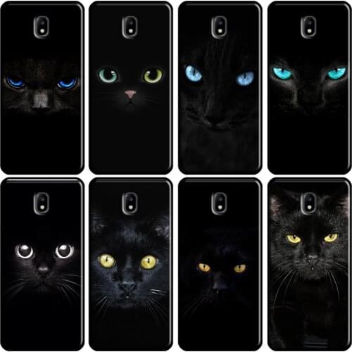 Cat Staring Eye Cool Soft Case For Samsung Galaxy A3 A5 2016 J1 J3 J4 J5 J6 J7 2017 J2 Core J8 A9 A6 A8 Cover