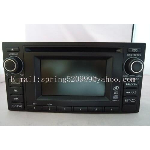 Original 86201SC430 Clarion CD player PF-3304B-A for 2012 Forester OEM car radio WMA MP3 USB Bluetooth Tuner