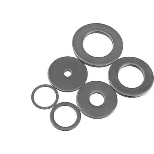 304 Stainless Steel Flat Gasket, Thin Washer-thickening Gasket, Large-edge Small-edge Flat Washer Mesons 50PCS