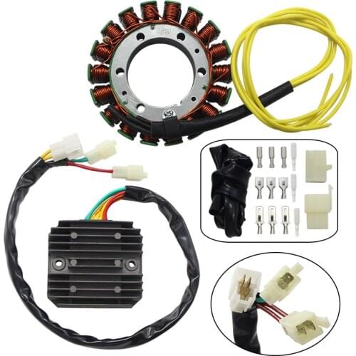 Motorcycle Voltage Regulator Rectifier + Stator Coil For Honda VT1100C Shadow 1100 VT1100 C2 Sabre Ace C3 Aero Spirit T Classic