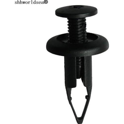 Shhworldsea 100pcs Screw Bumper Fastener Rivet Clips Retainer for Toyota 90467-09189, 90467-09127