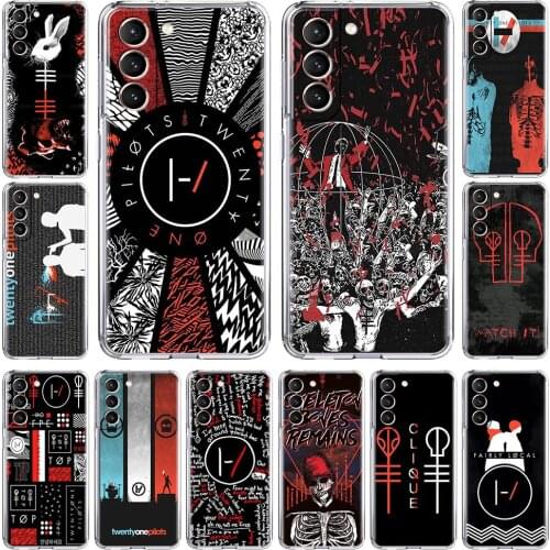 Twenty One 21 Pilots QuoteClear Silicone Phone Case For Samsung S21 Ultra S20 FE S8 S9 Plus 5G S10 Lite S10e S7 Cover Fundas