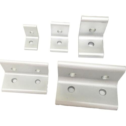 1PCS L type 90 Degree 2020/3030/4040/3060/4080 connector Corner Angle Bracket Connection Joint Strip for Aluminum Profile