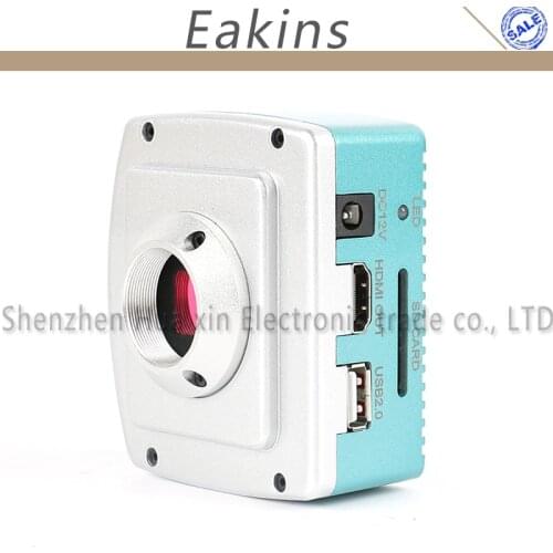 1080P 60fps Industrial Digital HDMI Stereo Video Microscope Camera SD Card Storage Wireless Mouse USB Zoom Microscopio