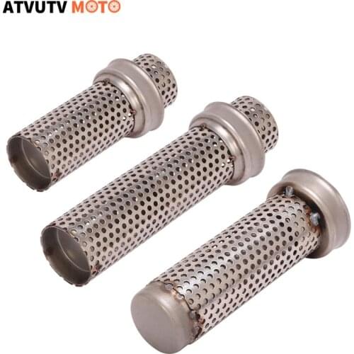 50.8mm 60mm Motorcycle Exhaust Metal Catalyst DB Killer Silencer Muffler Baffle For Yamaha HONDA KAWASAKI Suzuki Dit Bike Moped