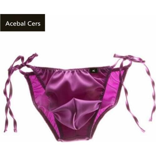 Acebal Cers Brand 2019 new fashion underwear men nylon spandex sexy underwear Male Underwear Casual Lingerie Black White