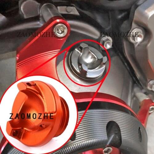 Motorcycle Accessories CNC engine oil filler Moto Bike Engine Oil Cap cover For DUCATI Multistrada 1200S 1200 2010-2014