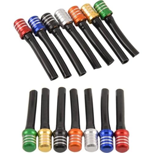 Aluminum Alloy Motorcycle Dirt Pit Bike Off Road Gas Fuel Cap Petrol Tank Valve Vent Breather Hose Tube Motorcycle Quad Bike Par