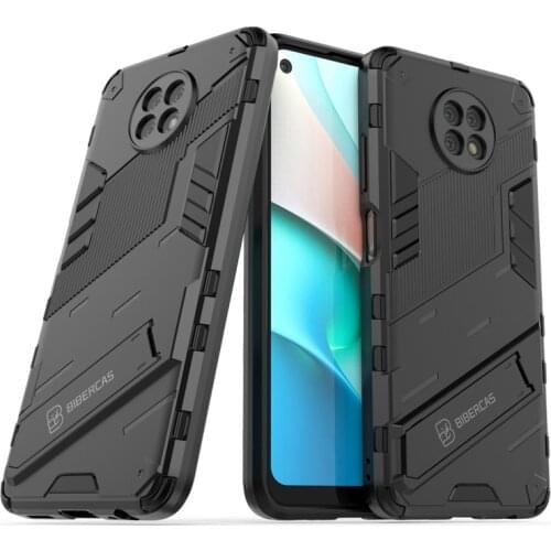PUNK Phone Case For Xiaomi Redmi Note 9T Case For Redmi Note 9T Cover Armor Shockproof TPU Protective Bumper For Redmi Note 9T