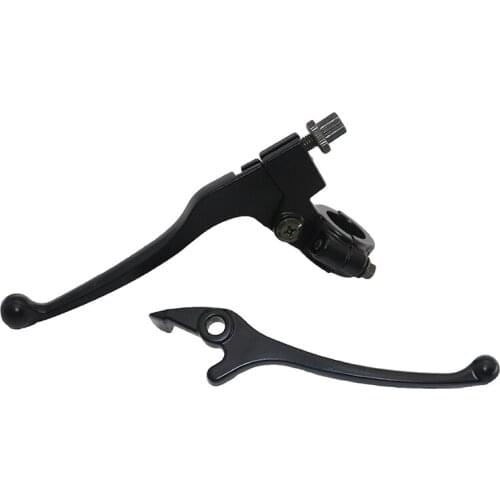 Black Folding Clutch/Brake Handle Lever 22mm Fit For Moto Off Road Pit Dirt Bike Handlebar 110cc 125cc Scooter Parts