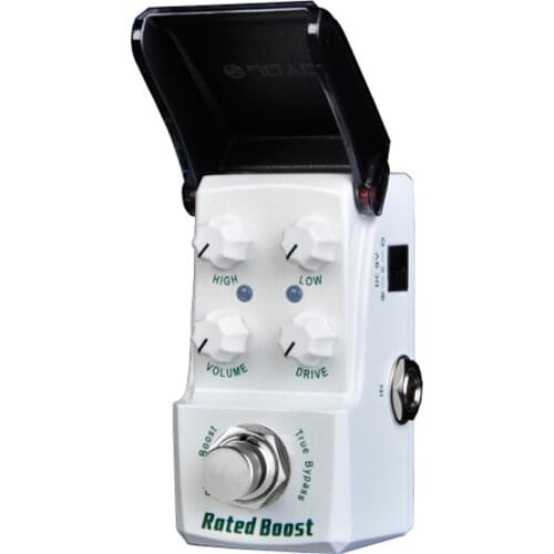 JOYO Ironman JF-301 Clean Pedal Rated Guitar Effect Pedal for Electric Guitar +-12dB Low / High EQ Effects Pedal True Bypass