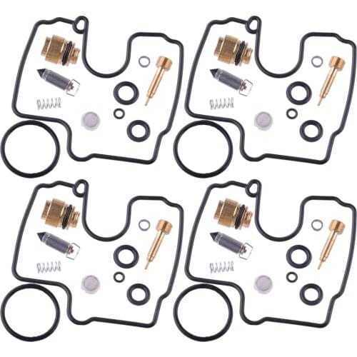 4 Sets Carburetor Carb Repair Rebuild Kit Accessories Fit for Yamaha YZF-R1 YZF R1 1998 1999 2000 2001