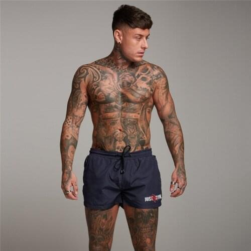 2020 Brand Hot Sale Shorts Men Bodybuilding Weightlifting Jogging Workout Training Shorts Mens Gyms Fitness Shorts B52-41