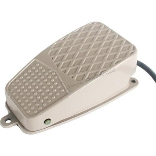 Metal Foot switch SPDT momentary antislip pedal switch 10A 220V Electric power switch FS-2 treadle controller