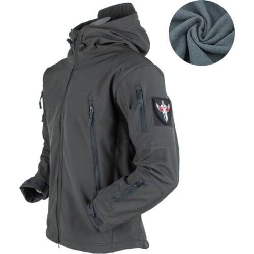 Mens Fleece Jacket for Men Hiking Windbreaker Jacket Outdoor Softshell Camo Jackets Windproof Waterproof Breathable Coats