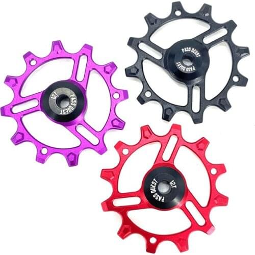 MTB Road Bike 9 10 11 12 Speed Rear Derailleur Guide Chain Wheel 12T 14T Aluminum CNC Rear Shifter Bearing Pulley Set XTR XT X1