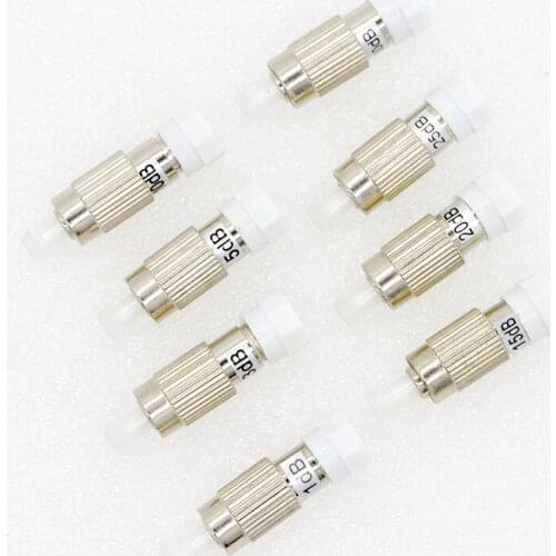 NEW Optic Fiber Connector FC 1~30dB Attenuator Conversion Type Yin Yang Fixed Optical Fiber Attenuator Special Free Shipping