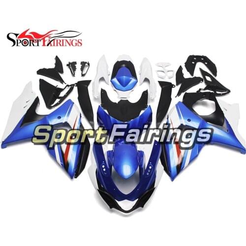 Fairings For Suzuki GSXR1000 GSX-R 1000 K9 09 10 11 12 13 14 2009 2010 2011 2014 ABS Plastic Motorcycle Fairing White Blue New