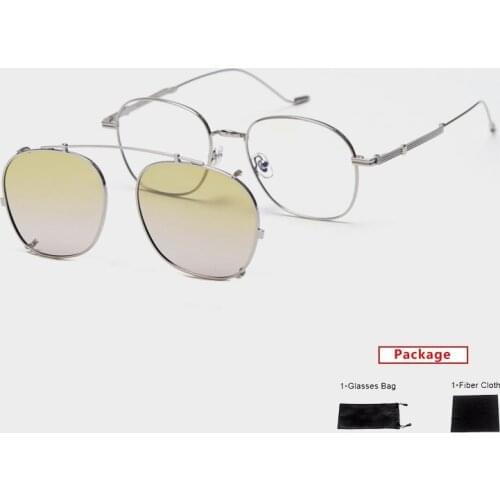 Mimiyou Polarized Square Sunglasses Women Vintage Removable Clip Glasses Men Sun Glasses Women Brand UV400 Eyeglasses Shades