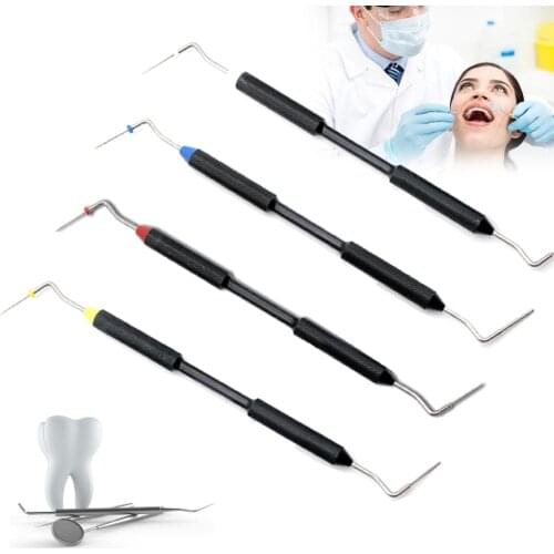 Dental Supplies Sybronendo Endo Buchanan Hand Plugger Fill Obturation NiTi Tips Tool 4 Size