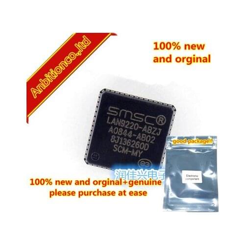 10pcs 100% new original LAN9220-ABZJ 16-bit Non-PCI Small Form Factor 10/100 Ethernet Controller in stock