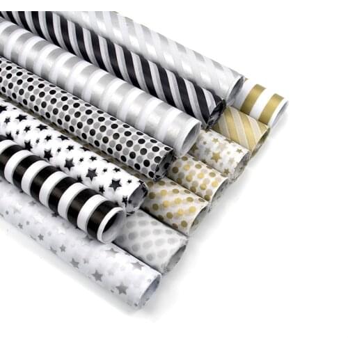 20sheets Gold Stars Translucent Tissue Paper Flower Wrapping Paper Gift Packaging Paper Craft Paper Roll Wine Clothing Wrapping