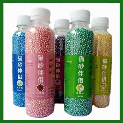 4 Aromatic Cat Litter Deodorant Activated Carbon Beads Odor Pet Removaling Excrement Absorbs Stink Deodorizing Cleaning Supplies