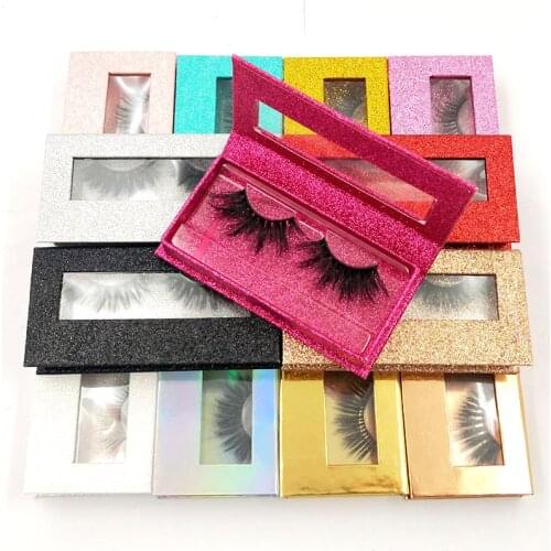 5D 25mm mink lashes false eyelashes with box wholesale soft long luxcry high quality eye makeup eye extrenion
