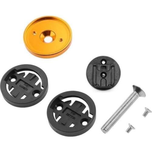 80%HOT Road Bike Computer Stopwatch Holder Stem Top Cap Cycle Speedometer Mount Bracket