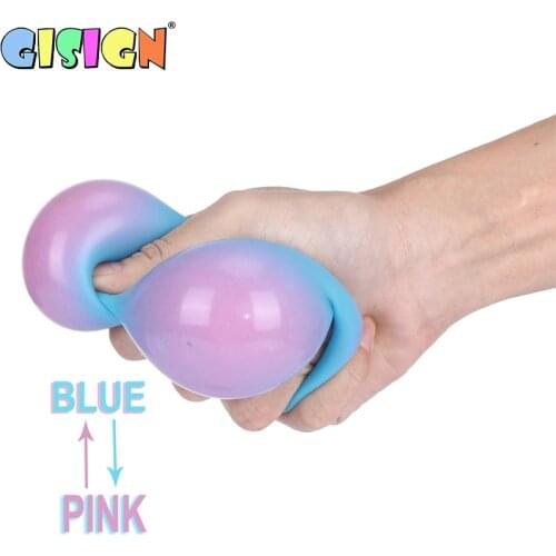 Anti stress pressure needoh Stress Ball Fidgets relief changes color as for squeeze ball DNA children adult hand fidgety toy cl