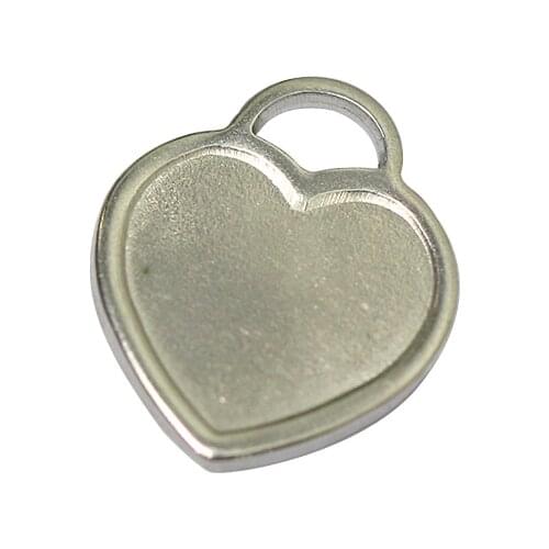 Beadsnice Stainless Steel Pendant Tray Cabochon Tray Bezel Setting Jewelry Making Findings 38708