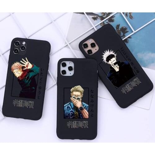 Jujutsu Kaisen Itadori Yuji Gojo Satoru Nanami Kento Phone Cases for iphone 12 11 Pro Mini XS MAX 8 7 6 6S Plus X 5S SE XR cover