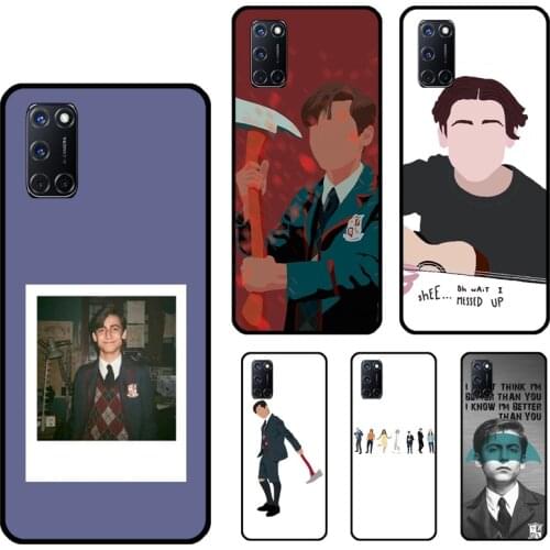 The Umbrella Academy Number Five Case For OPPO A5 A9 2020 A53 A31 A52 A72 A15 A83 A91 F5 F7 A1K A3S A5S Find X3 Pro Cover