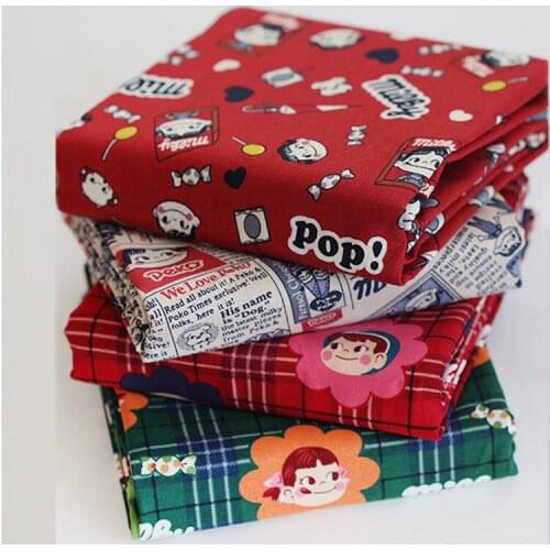 Dailylike Corgi Cotton Fabric Twill Fabric Quilting Fabric Baby Cotton Fabric Sewing Quilting Fabrics Cotton Sheet Cloth 50 CM
