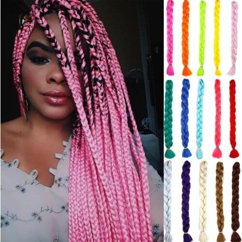 DIANQI braiding hair 95cm long synthetic jumbo braid 165g jumbo braid hair extensions braiding hair