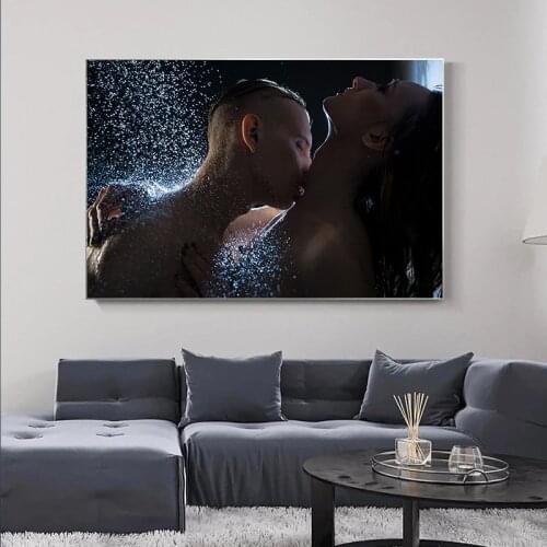 Canvas Painting Prints Sexy Naked Women Men Lover Poster Decoration Picture Modern Home Wall Painting For Living Room Cuadros