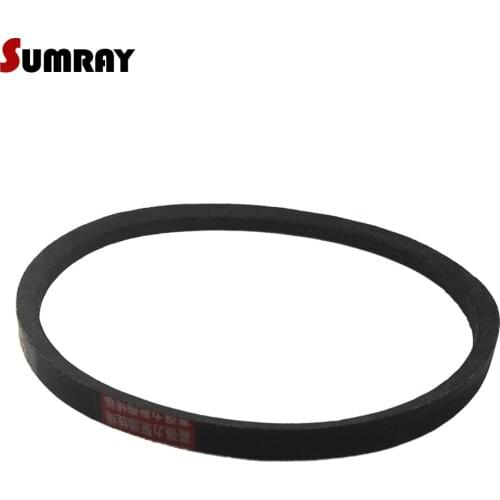 SUMRAY V Belt Type A Conveyor Belt A1550/1600/1650/1700/1750/1800/1850/1900/1950/2000 Transmission Rubber V Belt for Lawnmovers