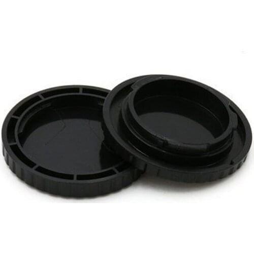 Camera Body Cover + Lens Rear Cap for Pentax Q Mount PQ Q-S1 Q10 Q7
