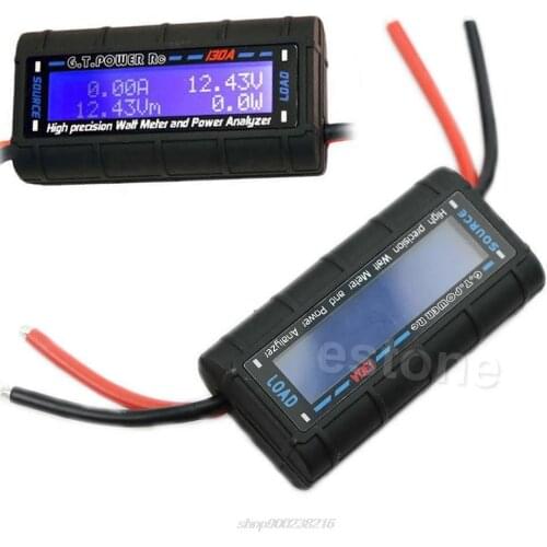 Hot G.T.POWER RC LCD 60V 130A Watt Meter and Power Analyzer High Precision MY24 21 Dropshipping