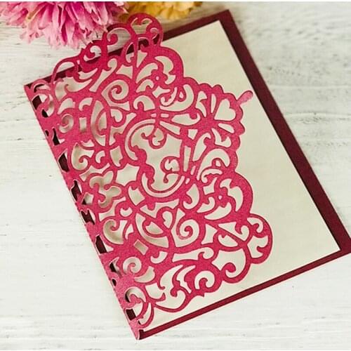 Lace invitation Metal Cutting Dies Stencils For DIY Scrapbooking Decorative Embossing Handcraft Die Cutting Template