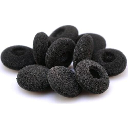 Aipinchun 10 Pair Soft Foam Earbud Headphone Ear pads Replacement Sponge Covers Tips External Diameter 17-18mm For Earphone
