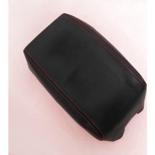 Car Microfiber Leather Center Control Armrest Box Cover Sticker Trim For Nissan Maxima 2009 2010 2011 2012 2013 2014
