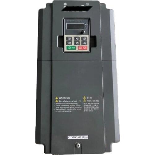 New GD100-015G-4 Inverter VFD Frequency AC Drive 3 Phase 380V 15KW 40A Input