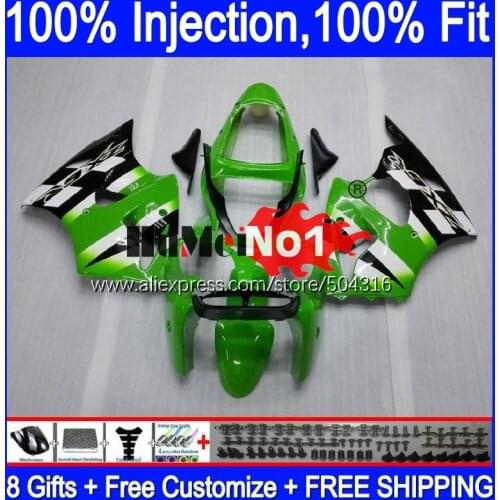 OEM For KAWASAKI ZX 6R 636 600 CC 6 R ZX636 ZX6R 00 01 02 70MC.17 Factor green ZX-636 600CC ZX600 ZX-6R 2000 2001 2002 Fairings
